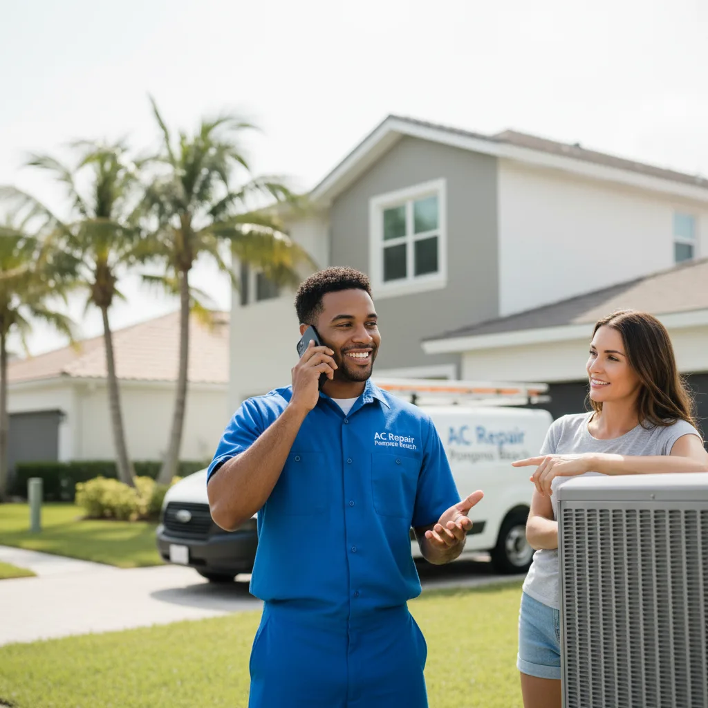 AC Repair Pompano Beach customer support in Waldo